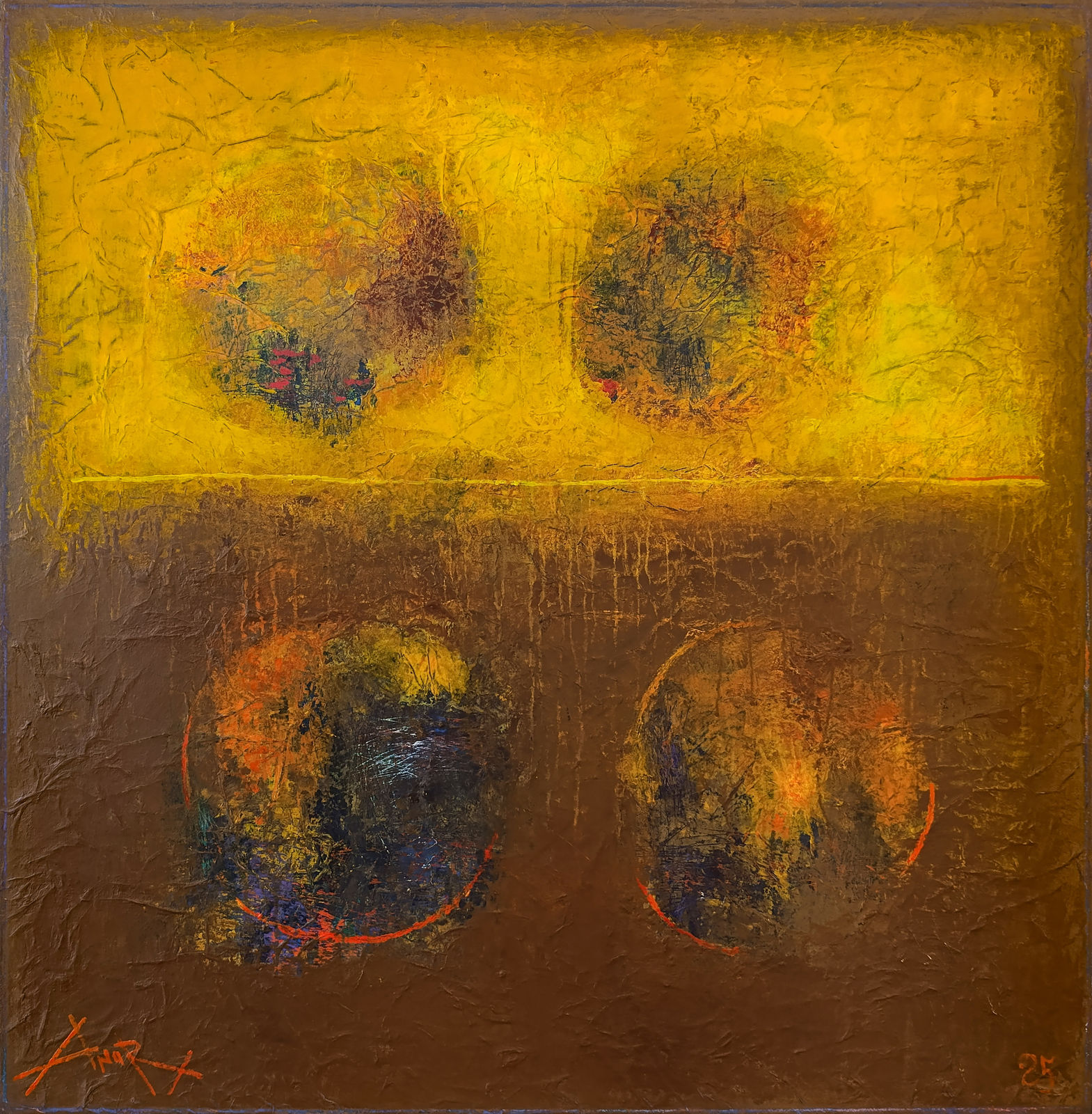 Anar Huseynzada, Flight in the Space, 2025