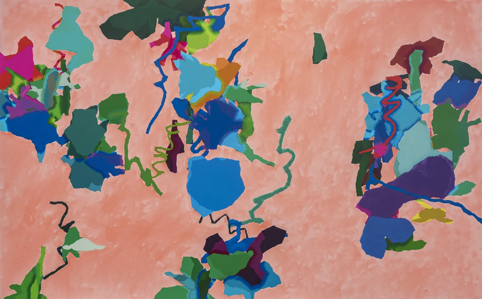 Harold Cohen, First Encounter, 2010