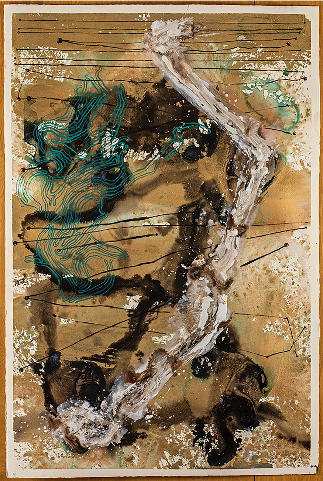 Owais Husain, In a Play of Mutual Influences IV, 2016