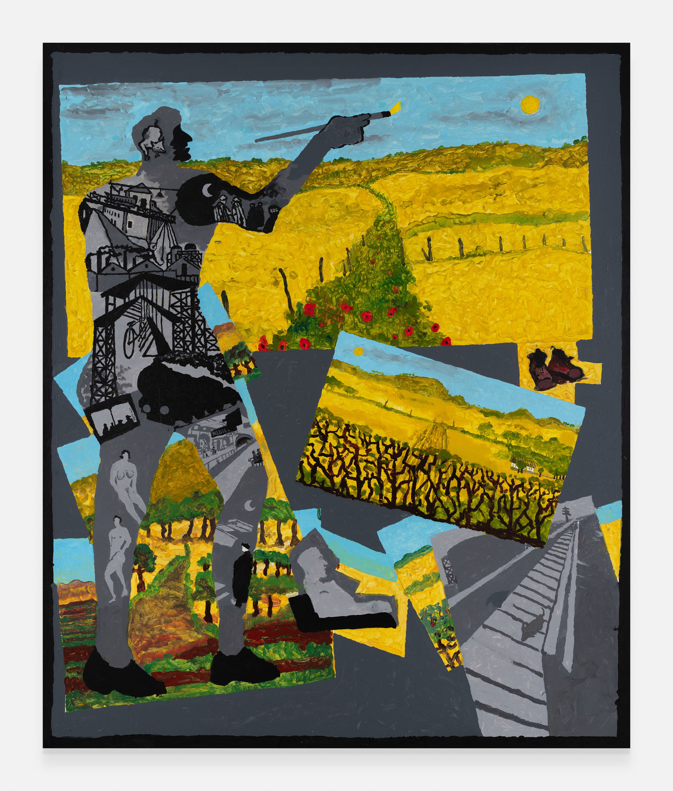 Derek Boshier, Self Portrait: (Circa 1954), 2022