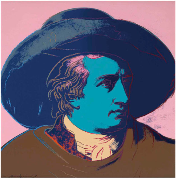 Andy Warhol, Goethe 11.270, 1982
