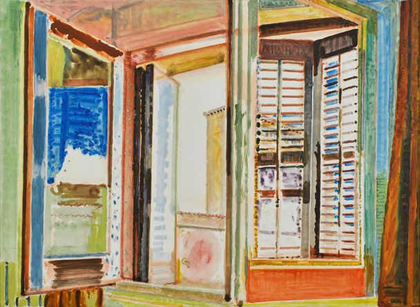 Marilyn Hallam, Spanish Window, 1989