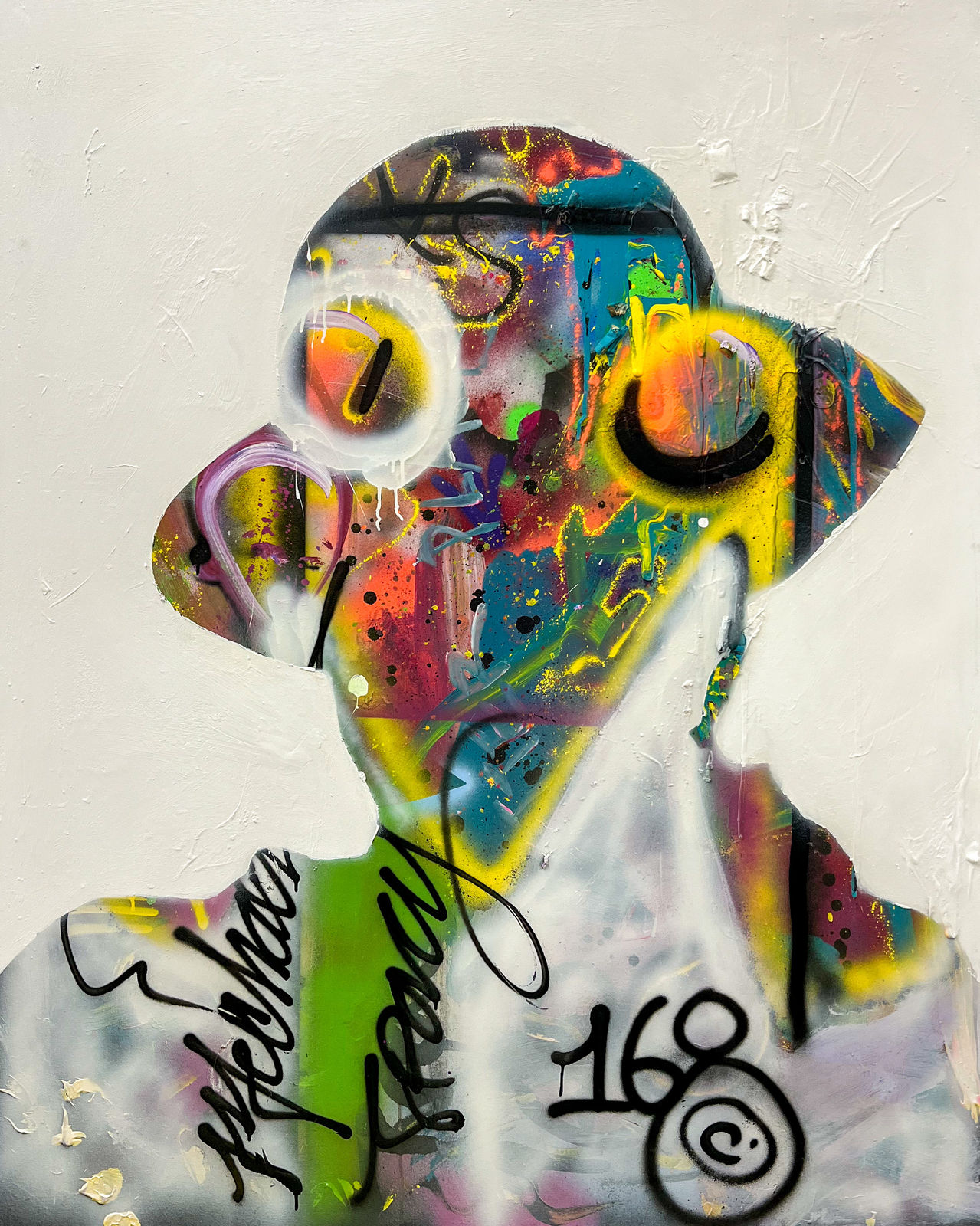 “Art Bullyz” George Clinton, Jona Cerwinske and Overton Loyd, Nuttin’ but da Dogg in Me, 2023