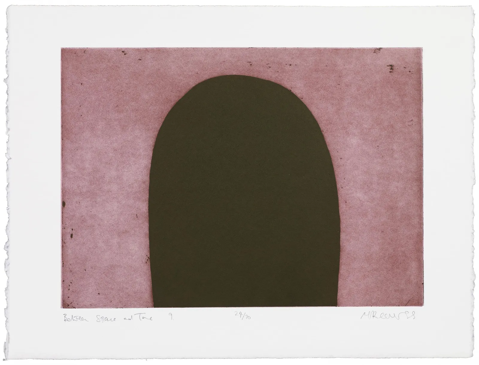 Ian McKeever, Between Space and Time No.9, 1998