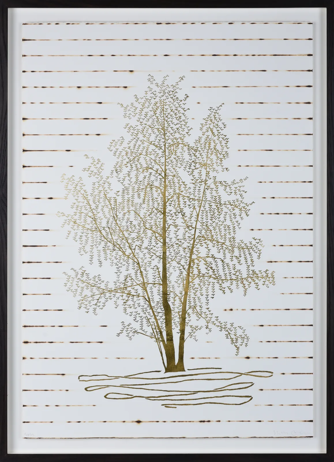 Stephen Chambers, Pomeranian Tree 1, 2025