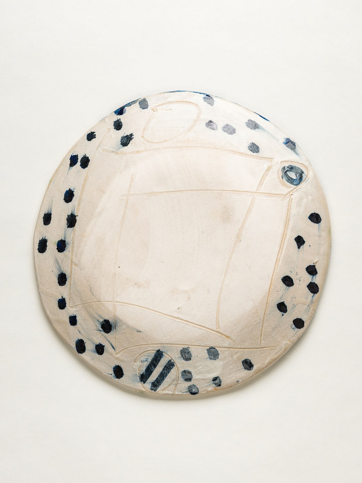 Sandy Brown, Untitled Plate, 2022