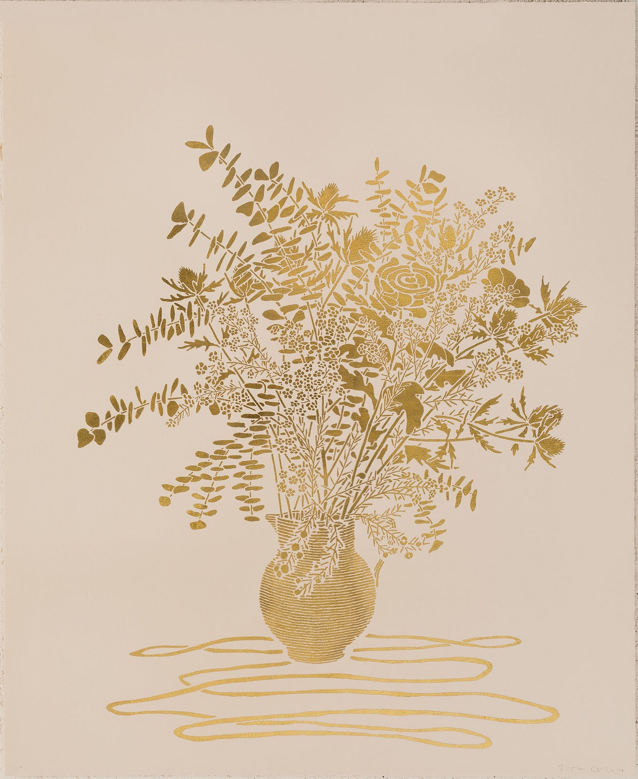 Stephen Chambers, Aurelian Flowers Set of Four, 2023