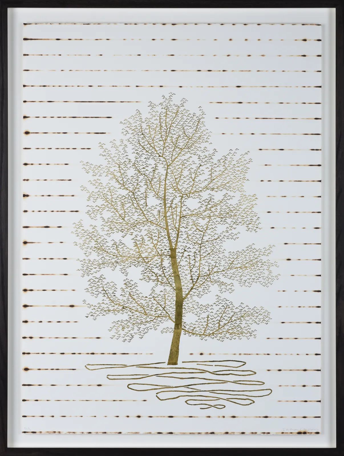 Stephen Chambers, Pomeranian Tree 1, 2025