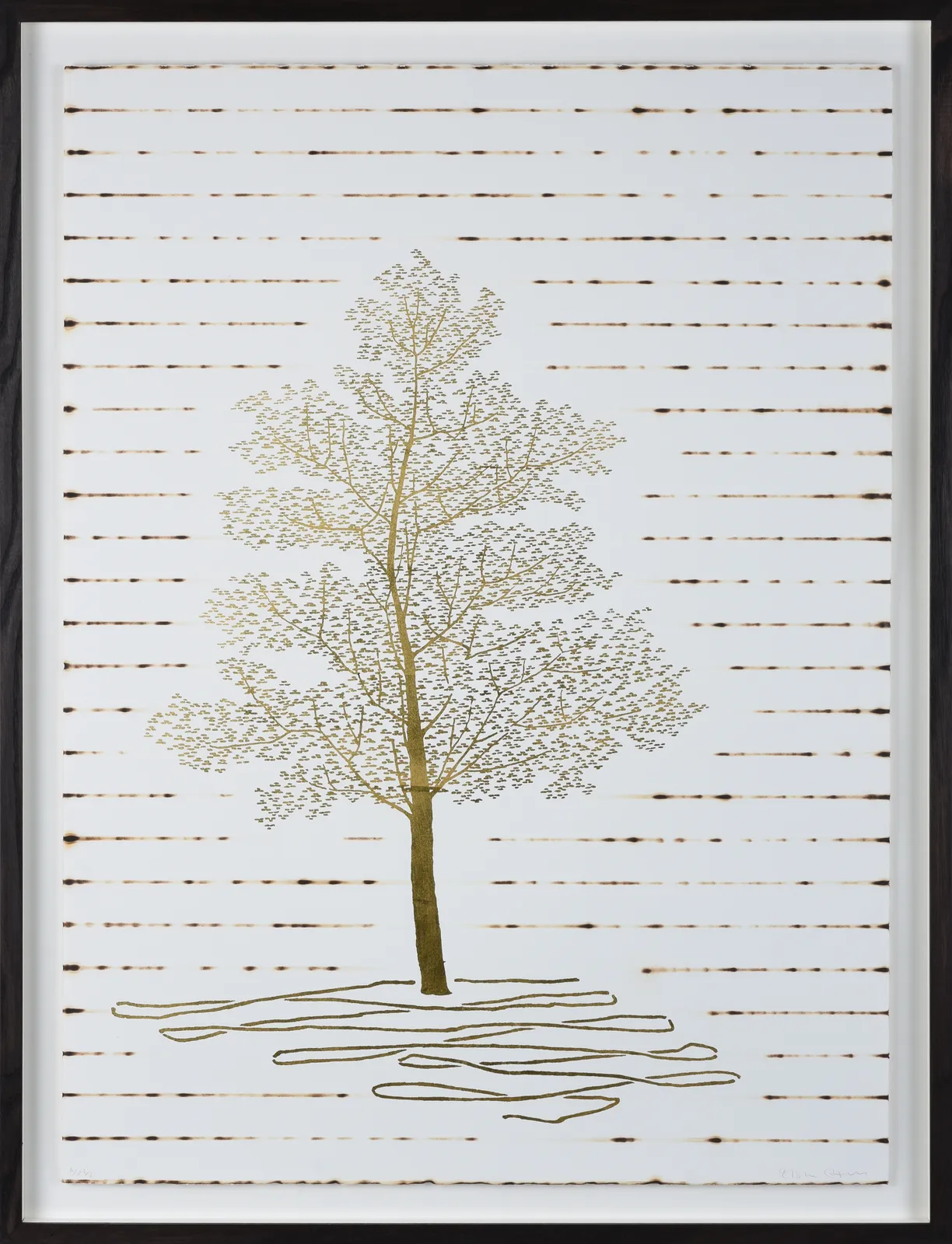 Stephen Chambers, Pomeranian Tree 1, 2025