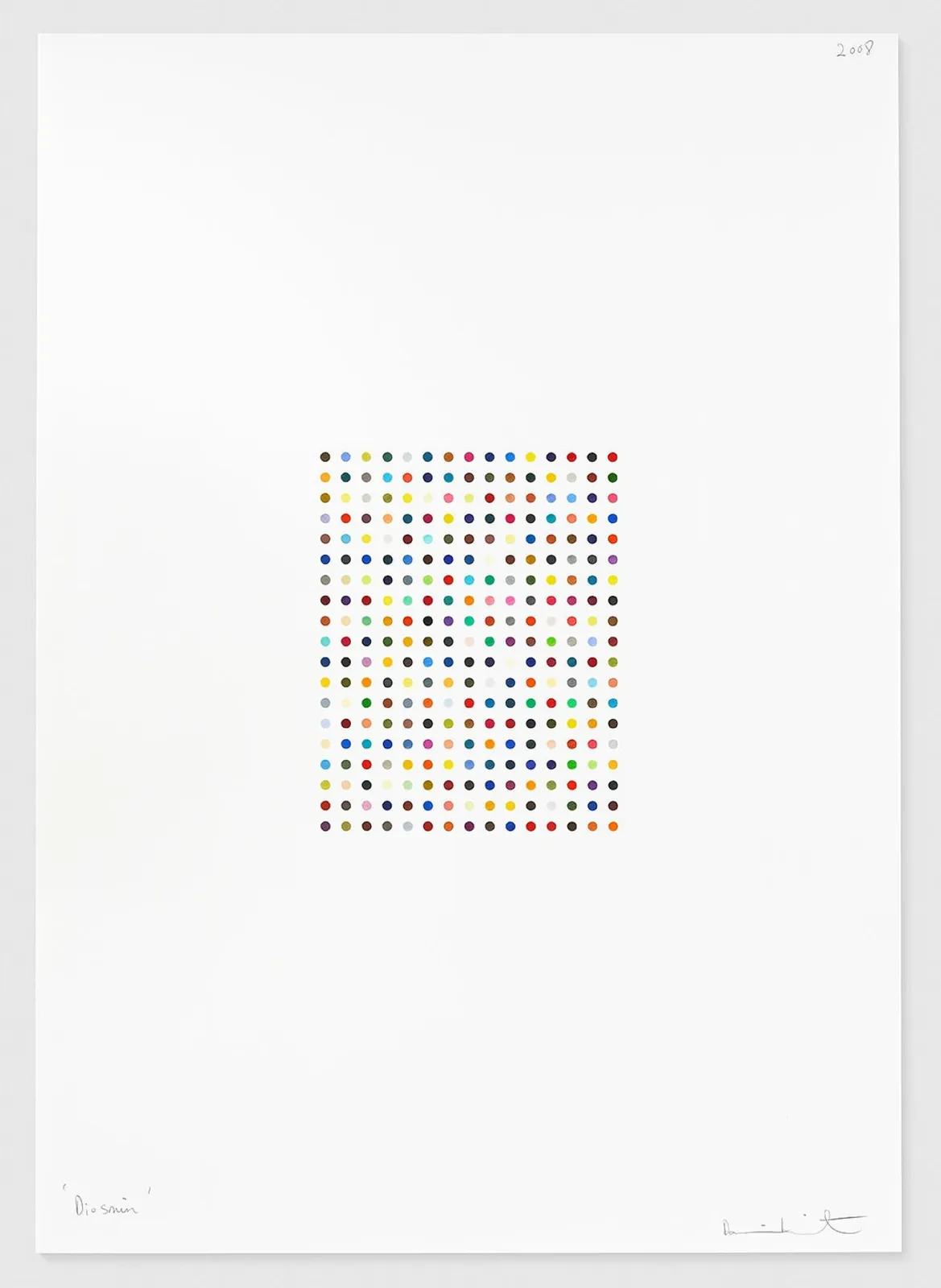 Damien Hirst, Diosmin, 2008