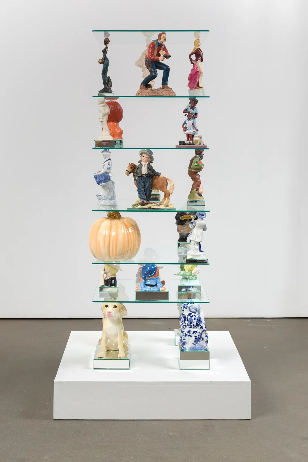 Patrick Jackson, Pumpkin Tchotchke Stack, 2010
