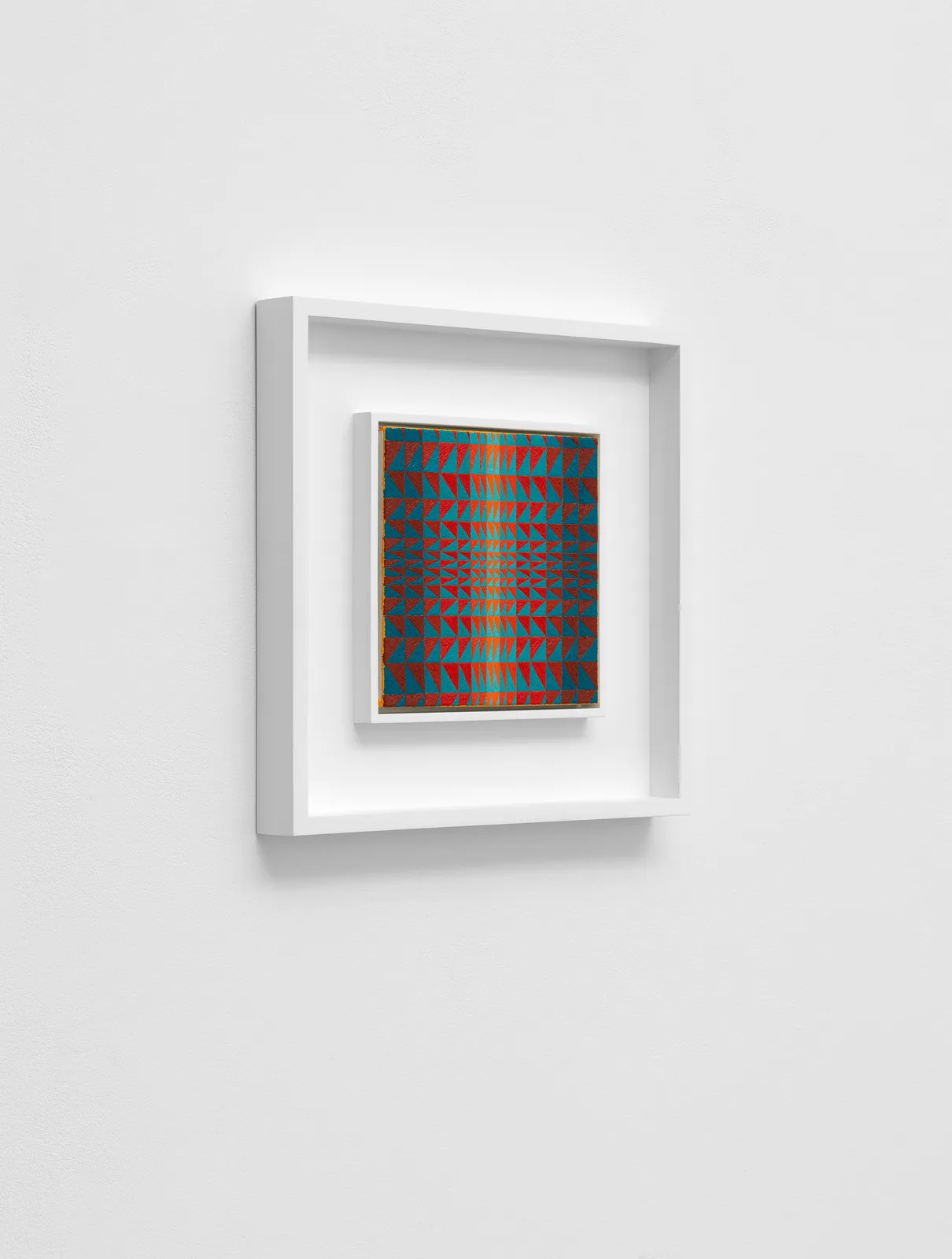 Brooklin A. Soumahoro, Window, Ble/Red.1.25, 2025