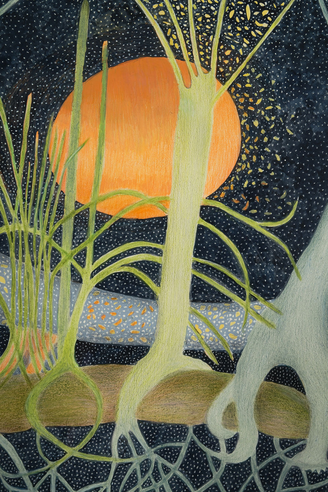 Ann Leda Shapiro, Nursery Log, 2022