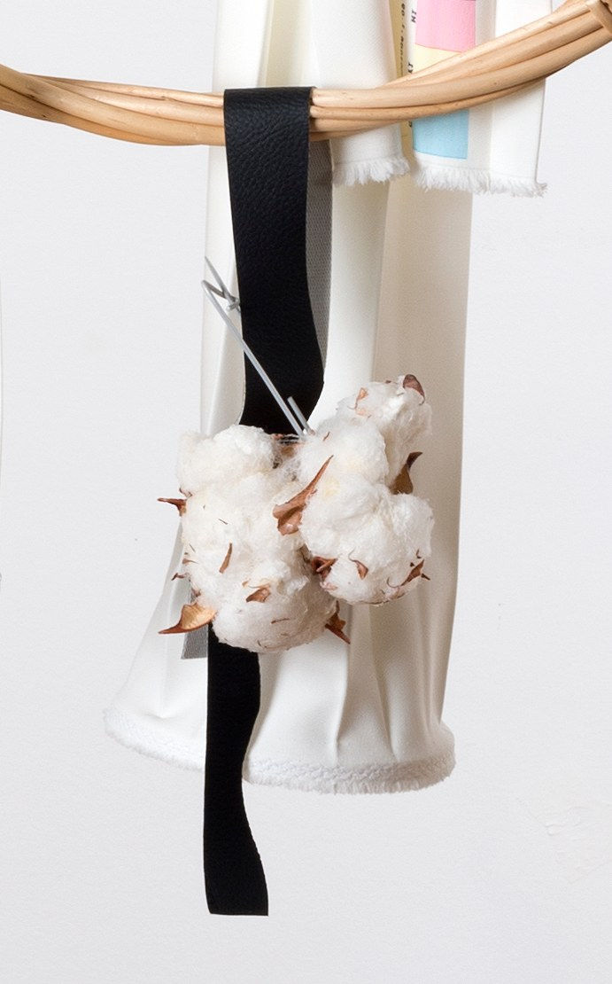 Ingrid Luche, Accessory (Cotton Flower Brooch 1), 2018