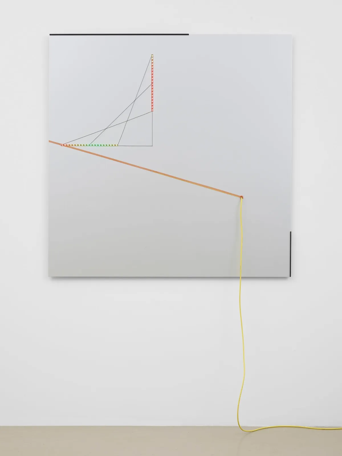 Haroon Mirza, LED Circuit Composition 18 (Self Transforming Machine v2), 2016/2018