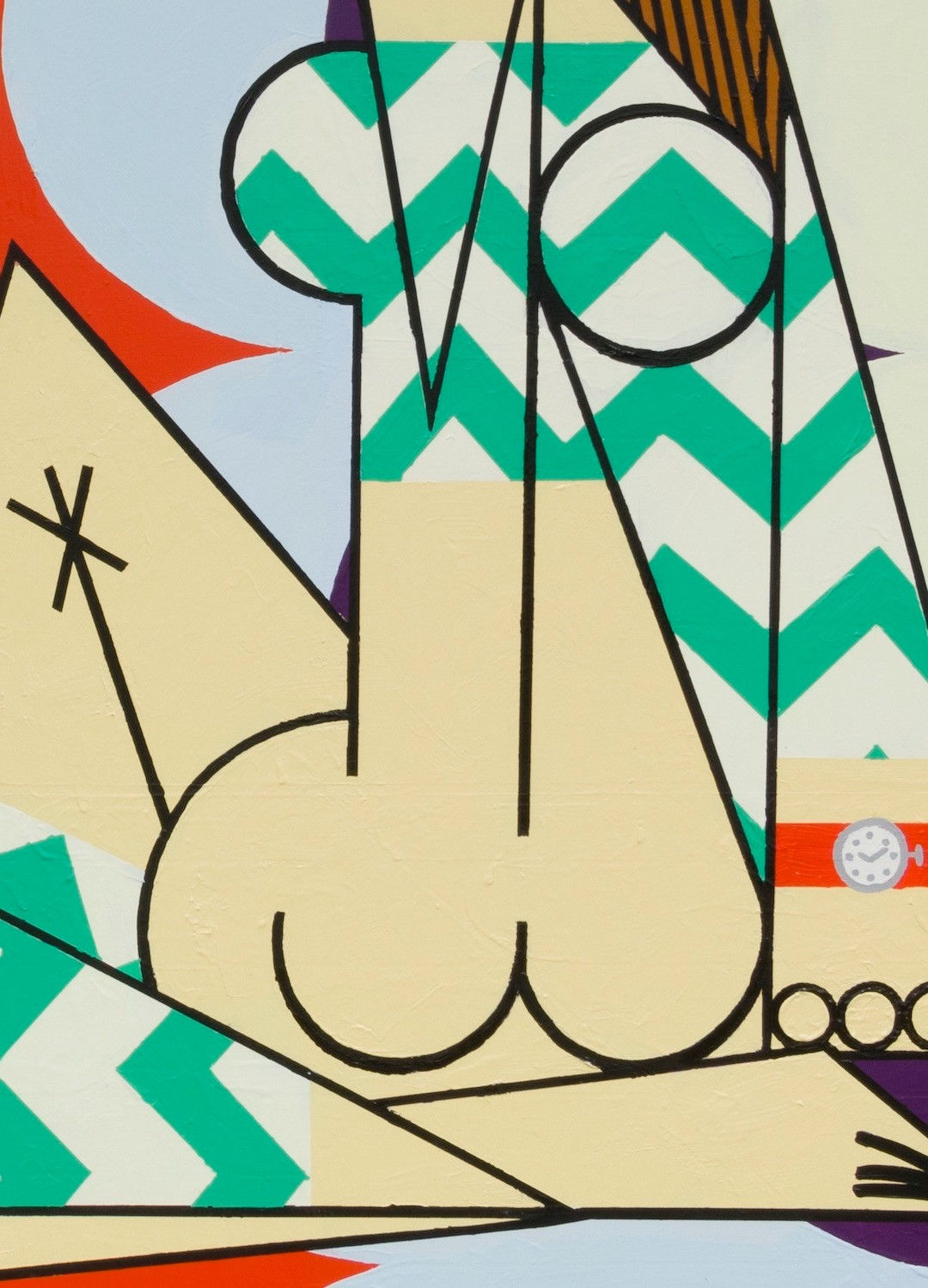 Farah Atassi, Women in a Decor, 2018