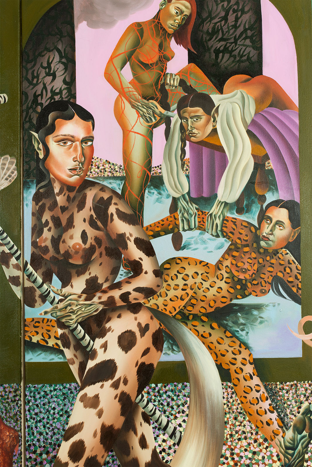 Jessie Makinson, No one speaks to the snake, 2022