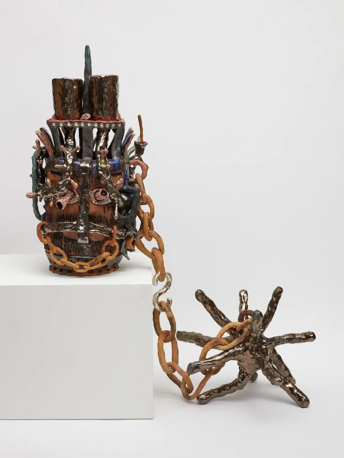 Sharif Farrag, Iron Mask Jug, 2021