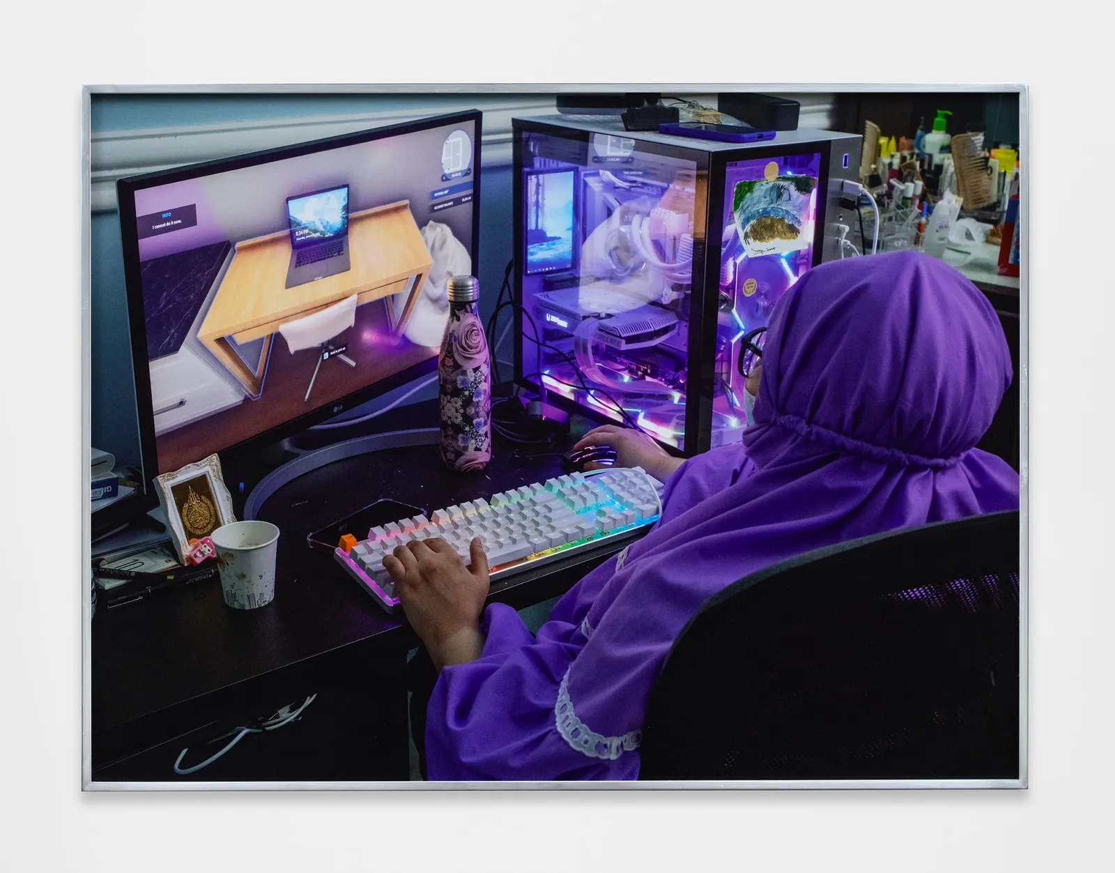 Farah Al Qasimi, Anood Playing House Flipper, 2023