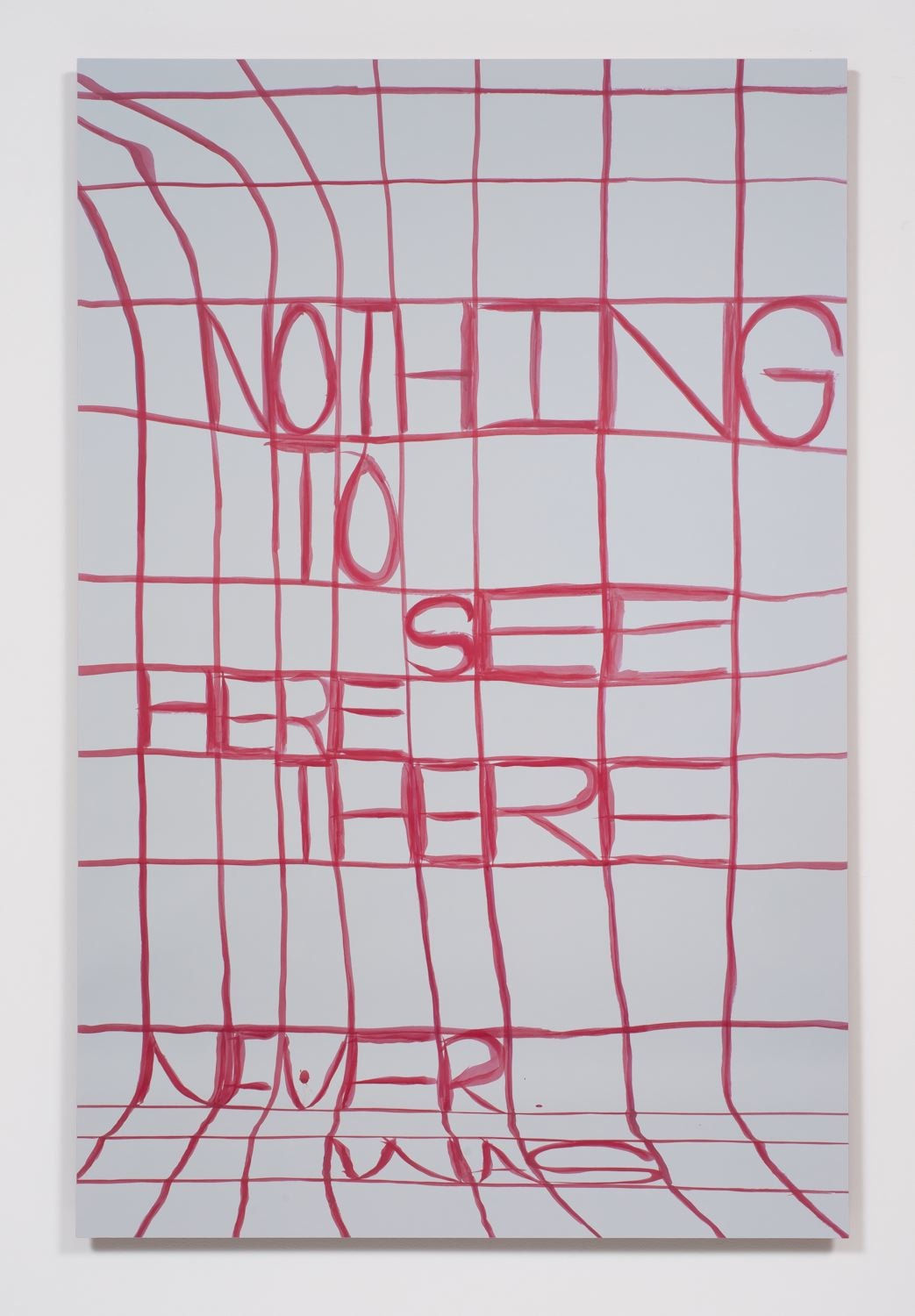 Gina Osterloh, Grid #4, Nothing To See Here There Never Was, 2014
