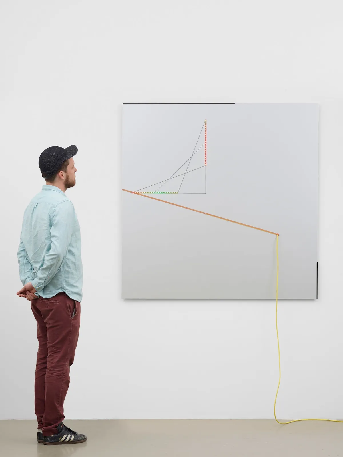 Haroon Mirza, LED Circuit Composition 18 (Self Transforming Machine v2), 2016/2018