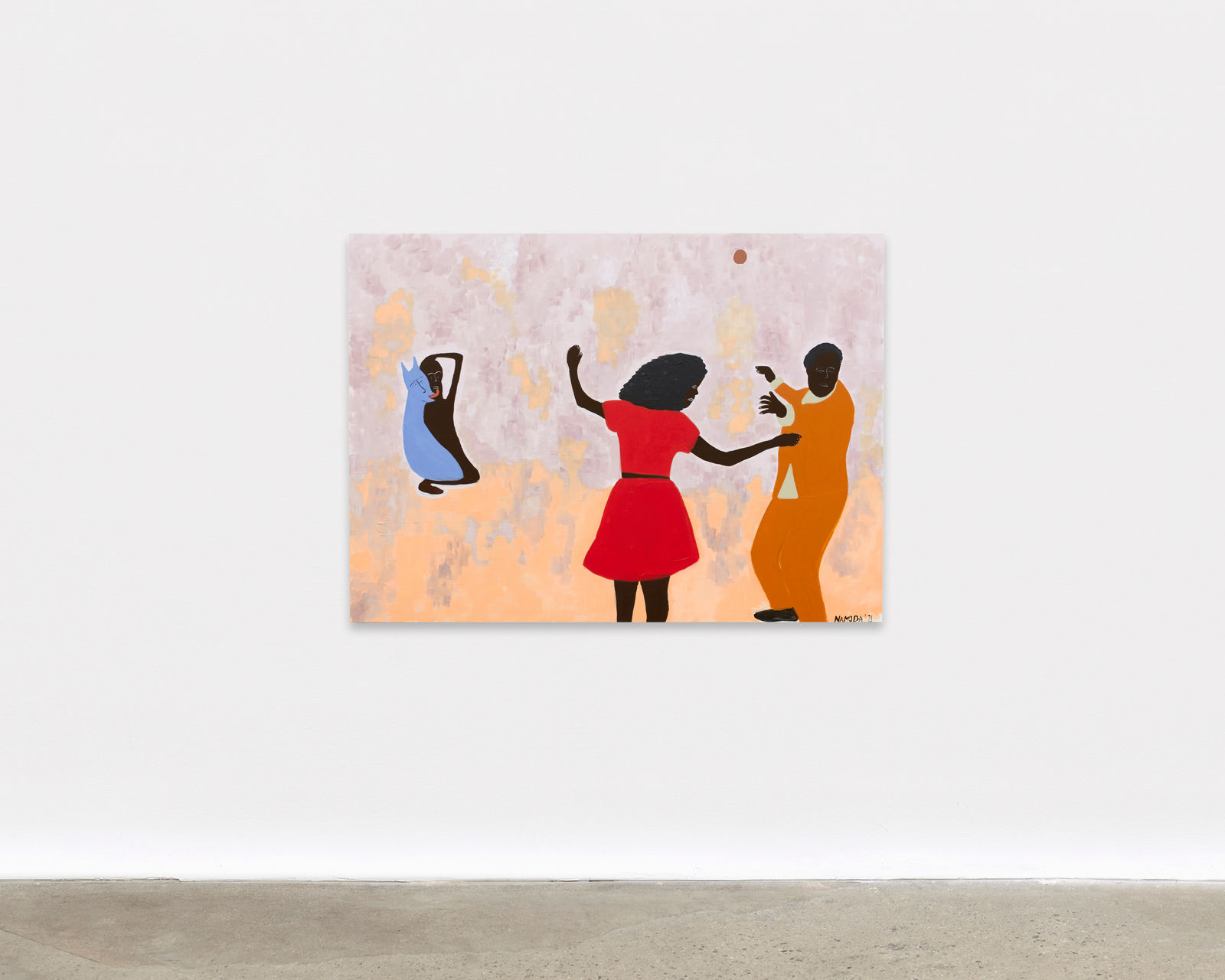 Cassi Namoda, An ecstatic vision at Bar Mundo, 2021