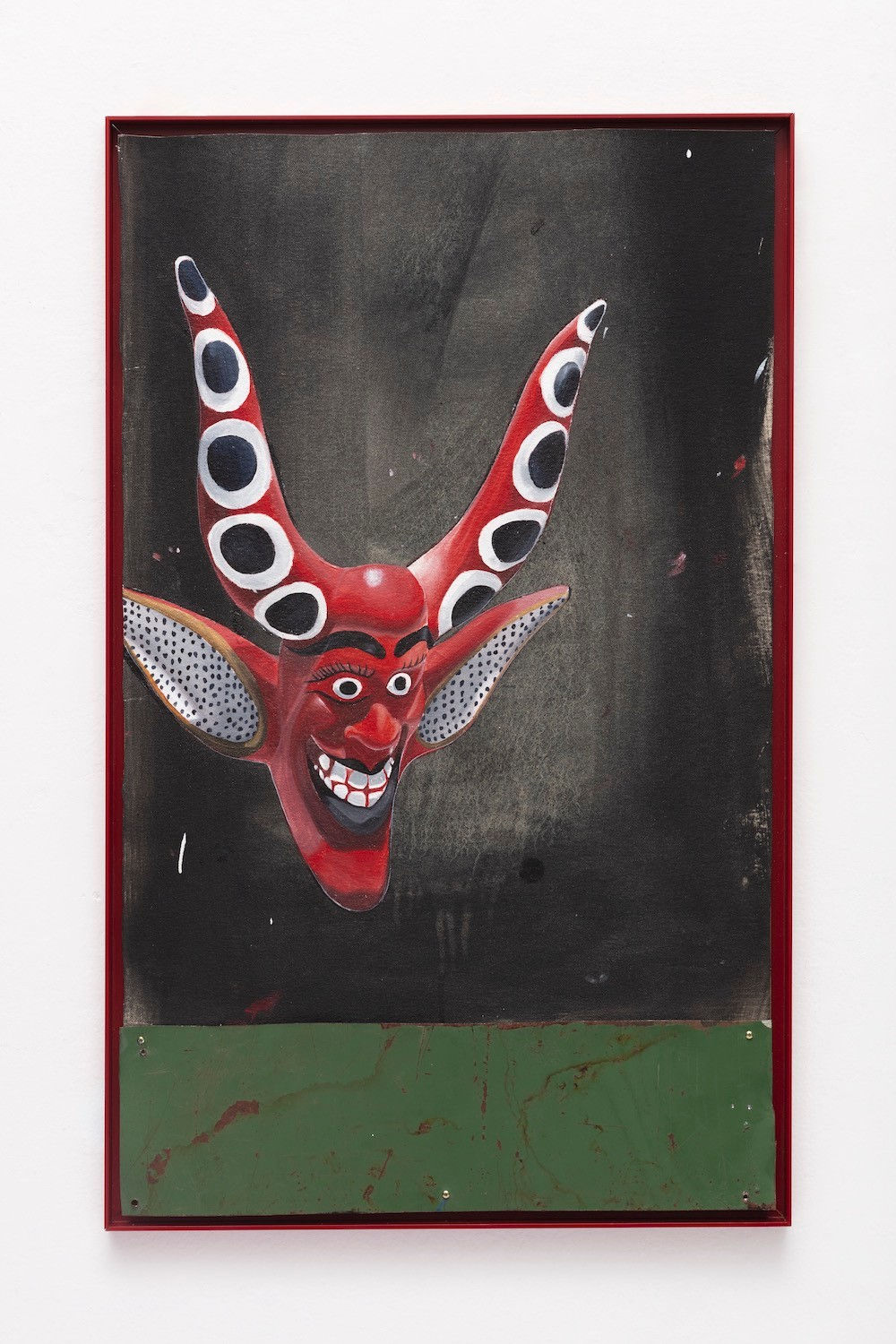 Paulo Nimer Pjota, mascara com chifres, 2022