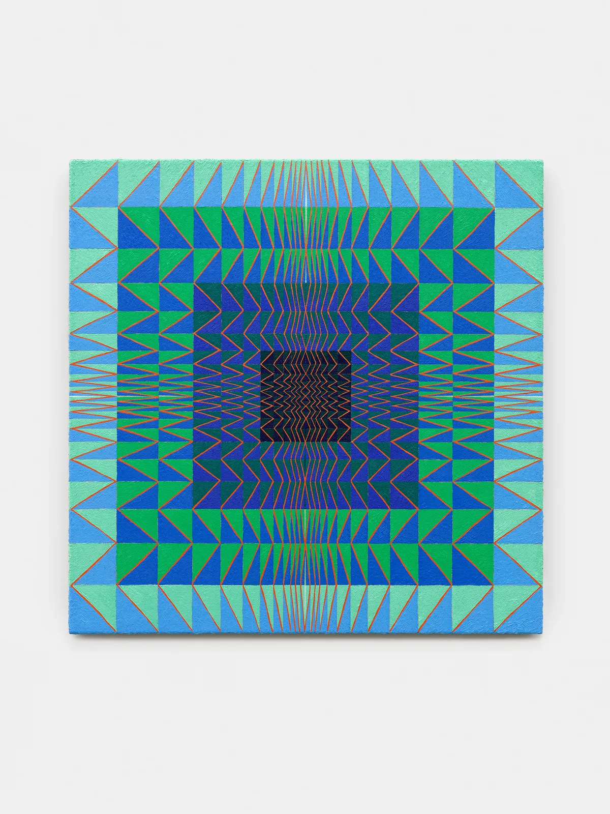 Brooklin A. Soumahoro, Window, Grn./Blu.2.24, 2024