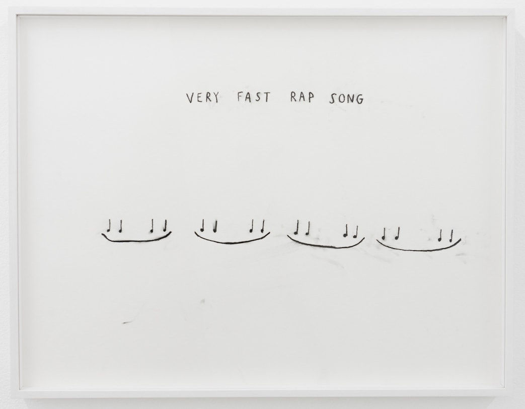 Christine Sun Kim, Very Fast Rap Song, 2016