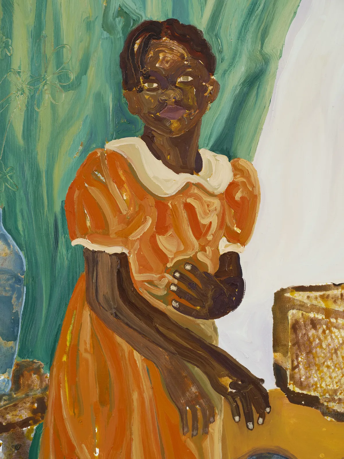 Ludovic Nkoth, How to surprise a mirror?, 2023