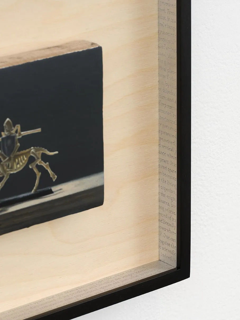 Ian Miyamura, skeleton horseman's charge, 2024