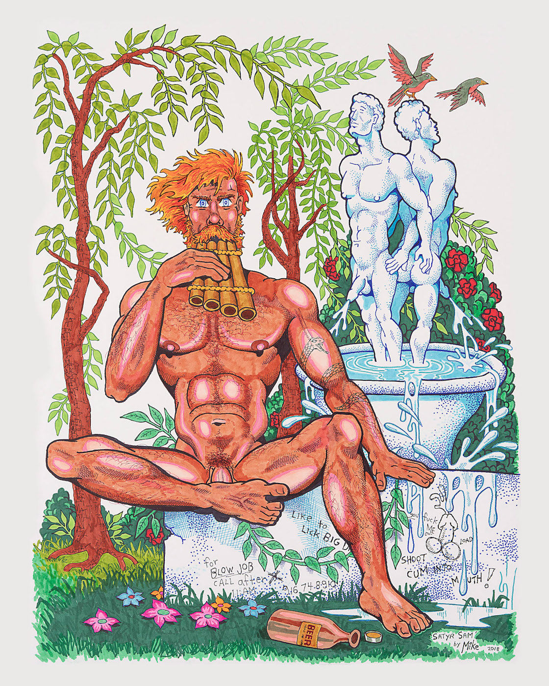 Mike Kuchar, Satyr Sam, 2018