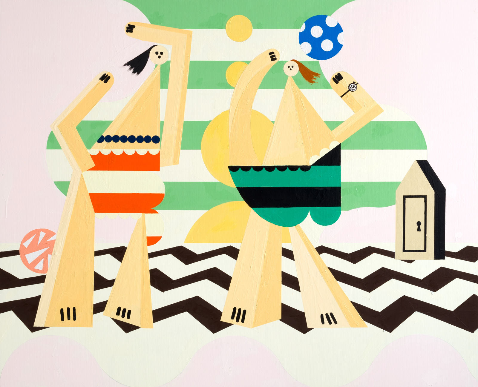 Farah Atassi, The Sunset, 2020