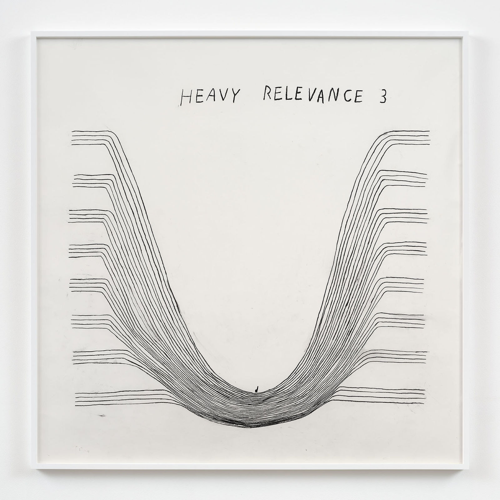 Christine Sun Kim, Heavy Relevance 3, 2024