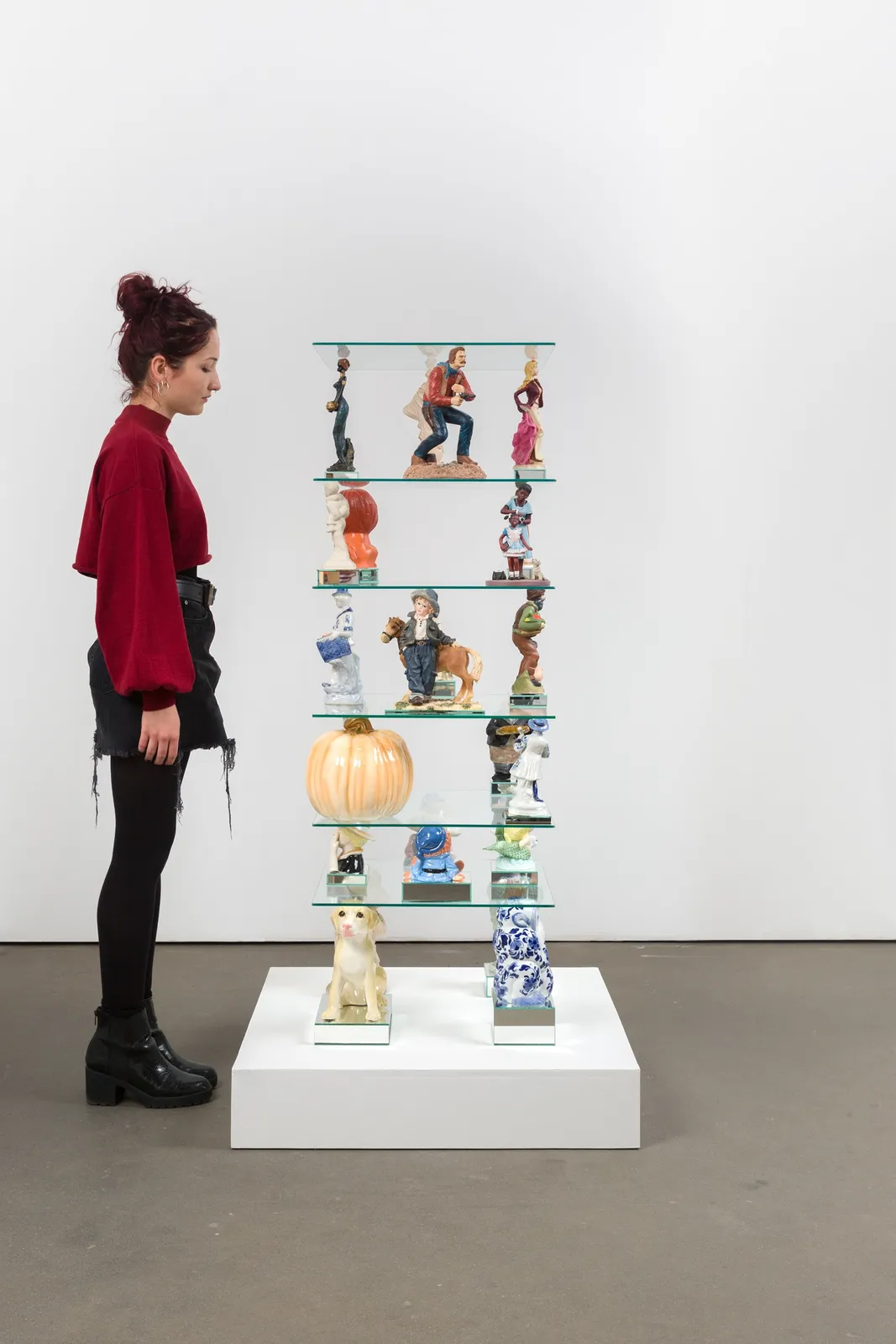 Patrick Jackson, Pumpkin Tchotchke Stack, 2010