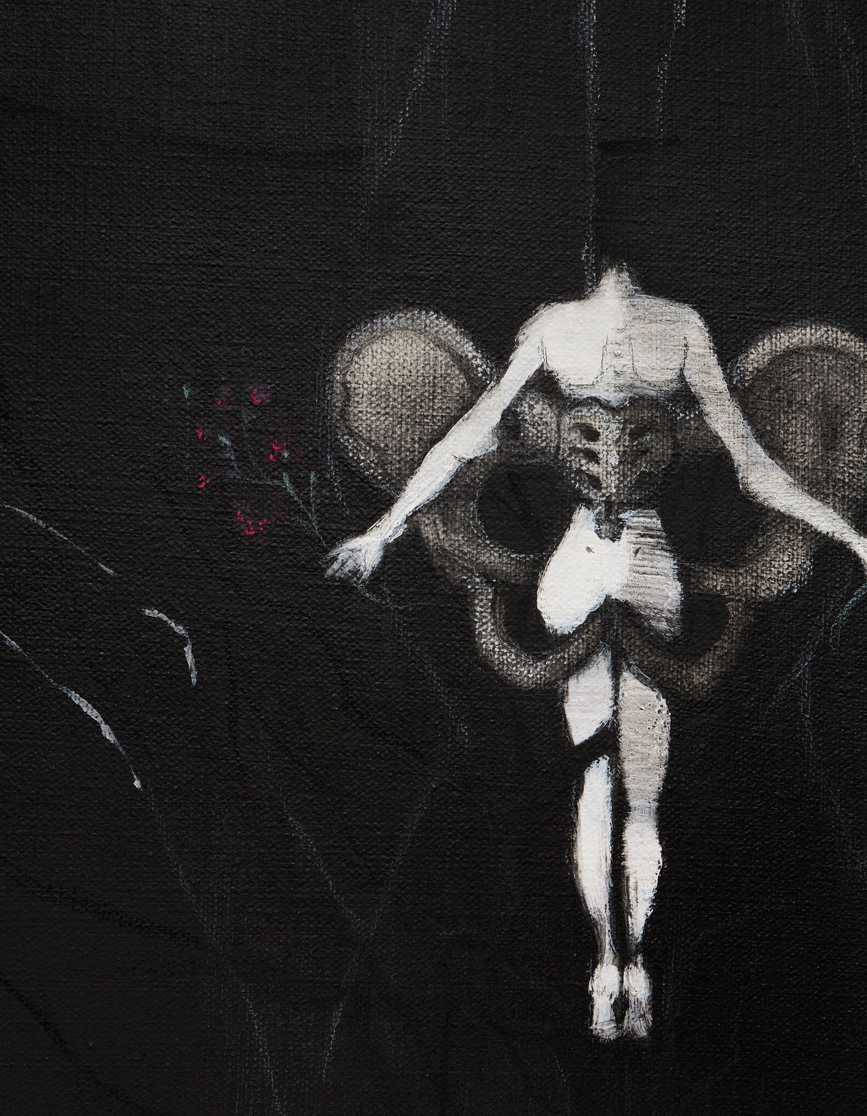 Cindy Ji Hye Kim, Midnight Flower, 2025