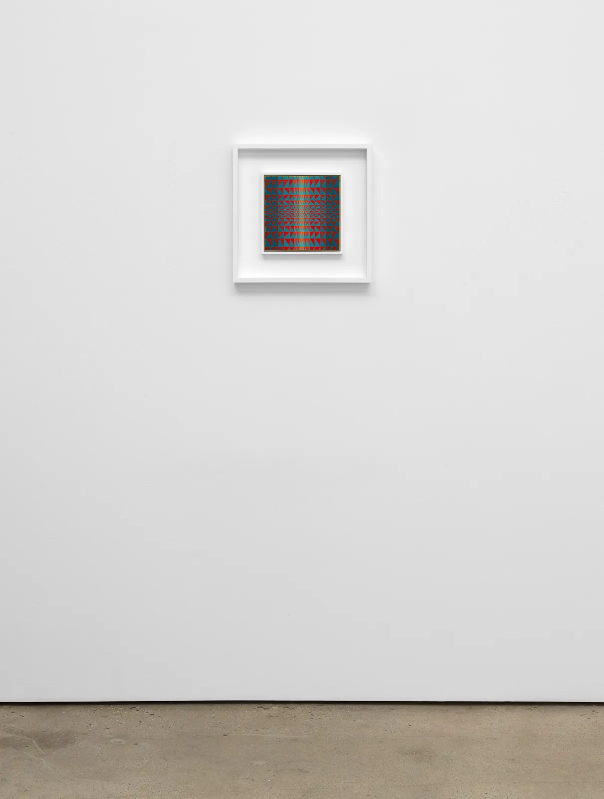 Brooklin A. Soumahoro, Window, Ble/Red.1.25, 2025