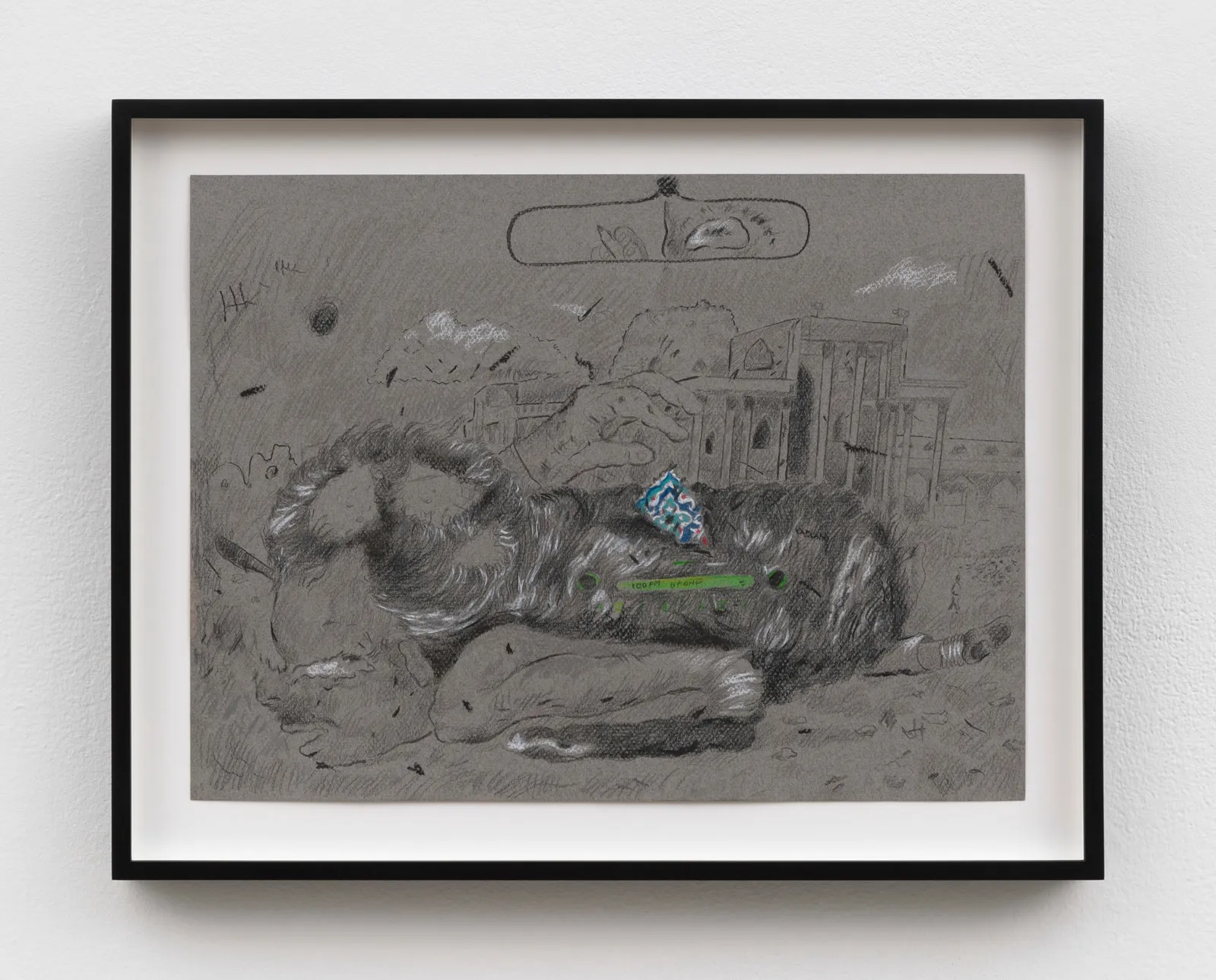 Ali Eyal, A ceramic piece from the Al-Askari Shrine, 2025