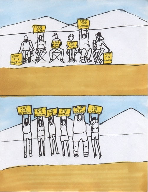 Yoshua Okón, Studies for Oracle, 2015