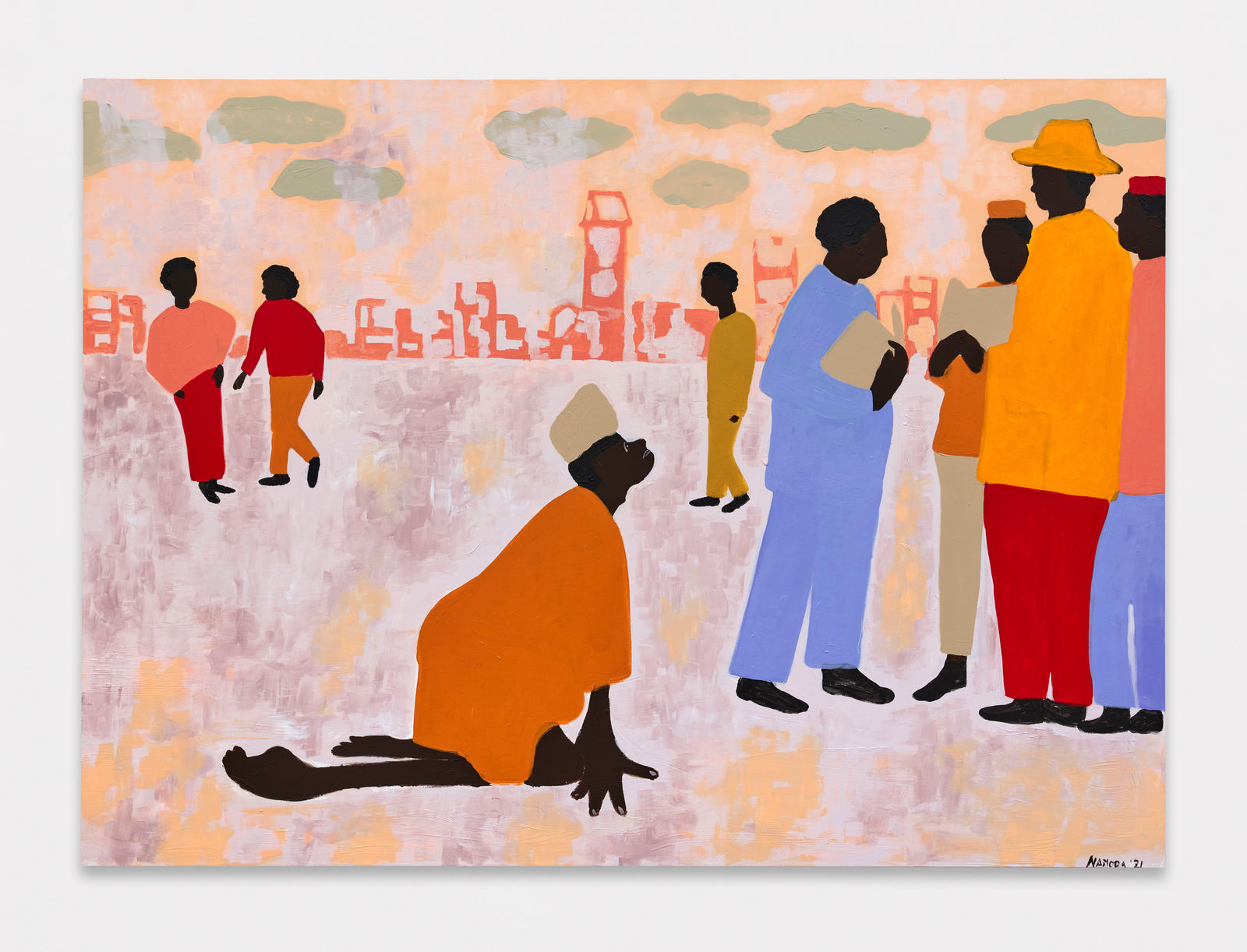 Cassi Namoda, A town that aches of old memories and reeks of urine, 2021