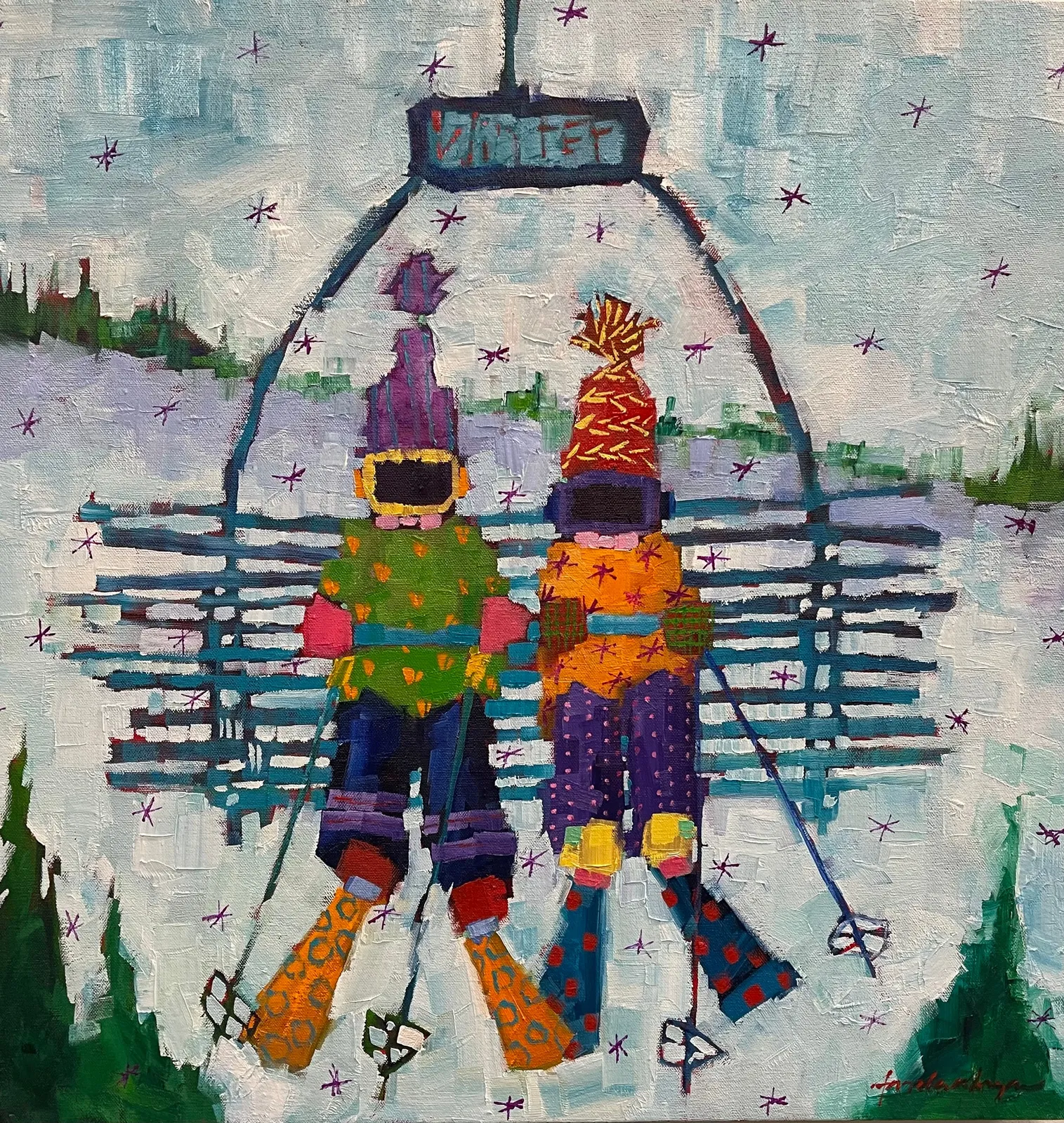 Angela Morgan, one after the other