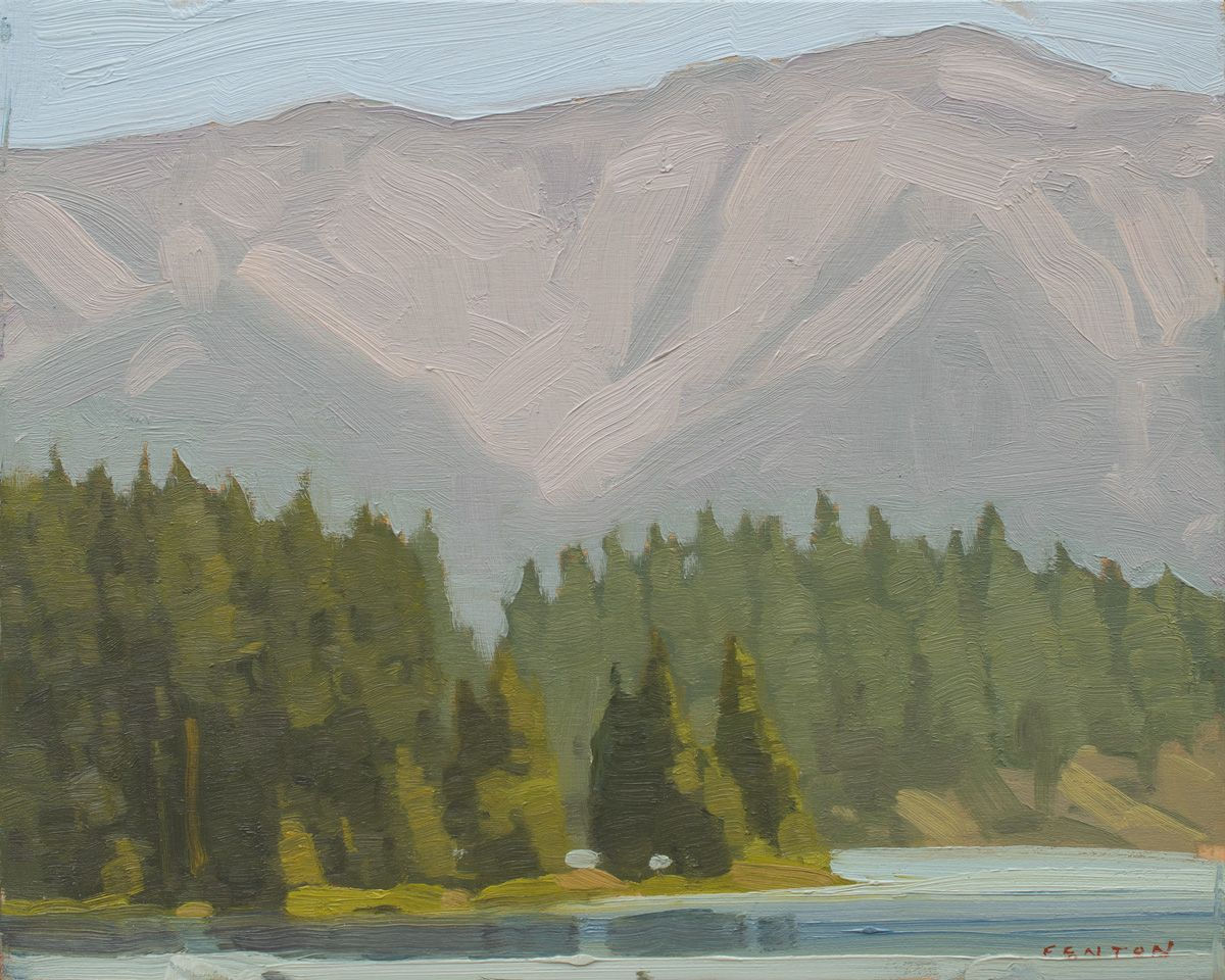 Mitchell Fenton, Two Jack Lake Morning