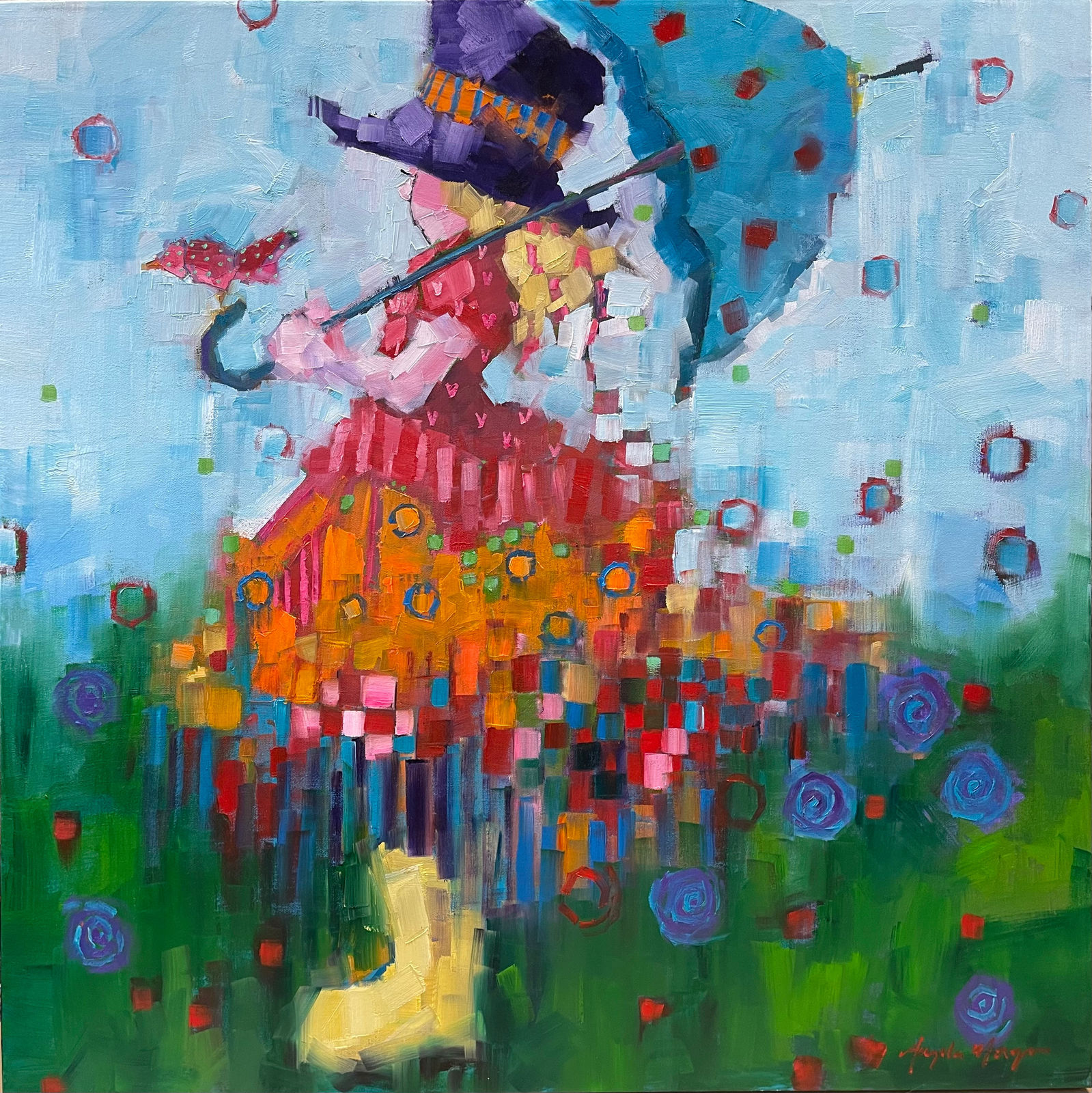 Angela Morgan, just the messenger