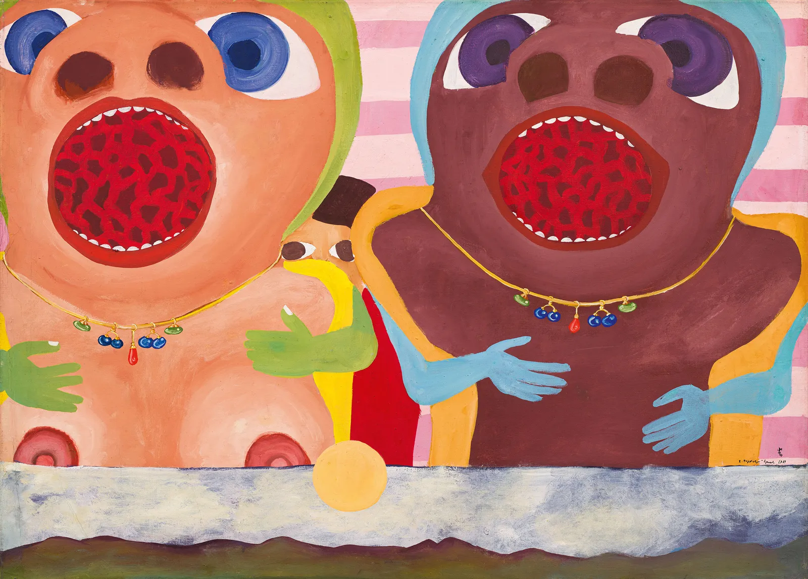 Robert Zeppel-Sperl, Schreiendes Paar, 1969