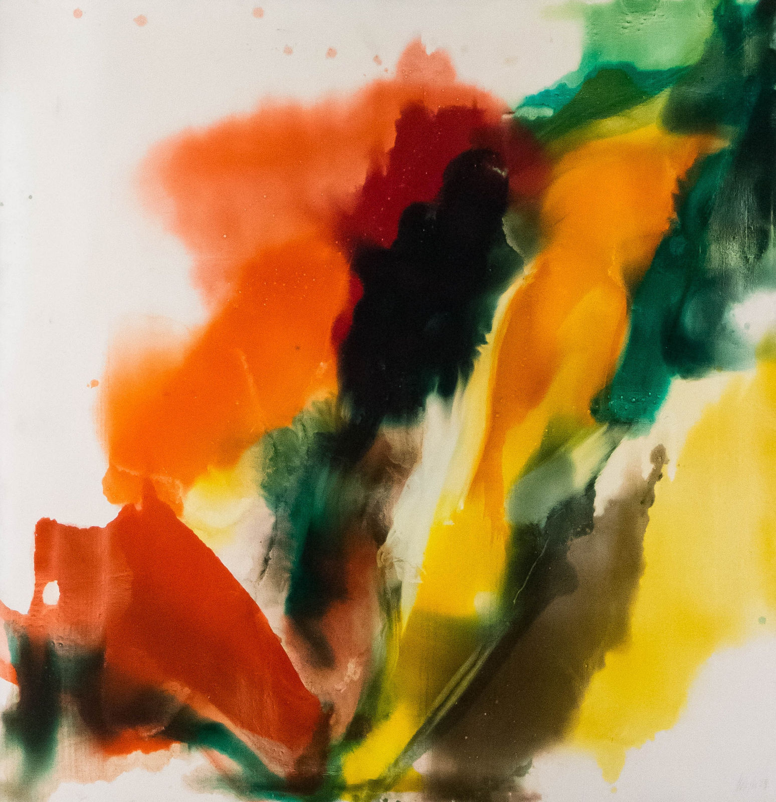 Wolfgang Hollegha, Ohne Titel, 1975