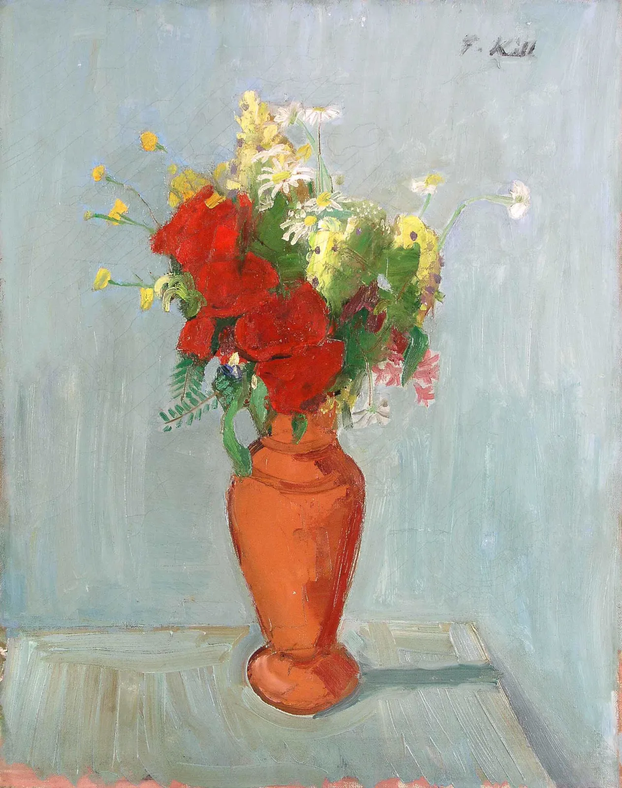 Ferdinand Kitt, Blumenstück, 1930er Jahre