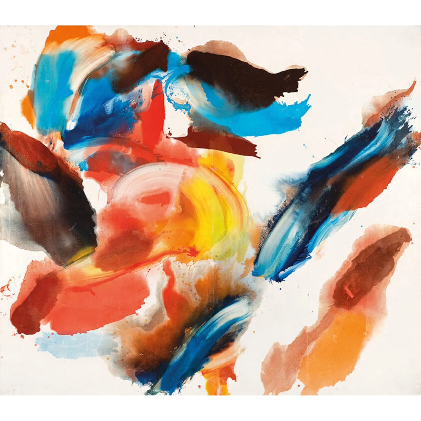 Wolfgang Hollegha, Ohne Titel, 1974