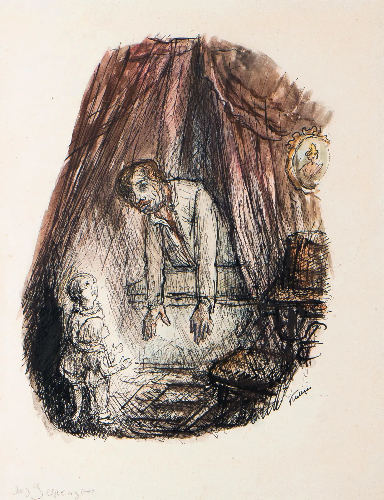 Alfred Kubin, "Das Gespenst", um 1936