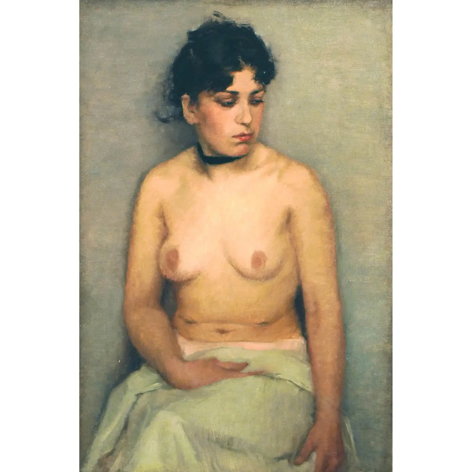 Cecil van Haanen, Venezianisches Modell, um 1890