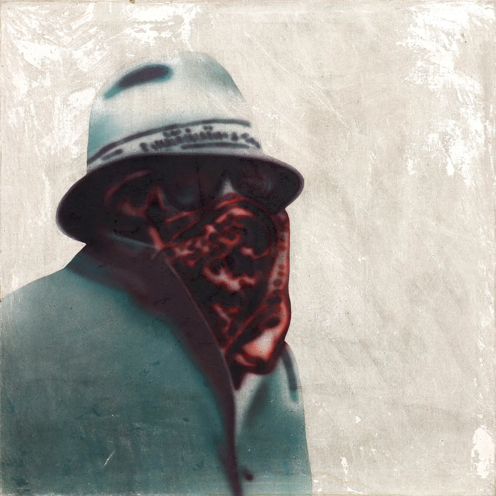 Robert Lettner, "Vermummter" (Aus der Serie: Stillleben), 1974